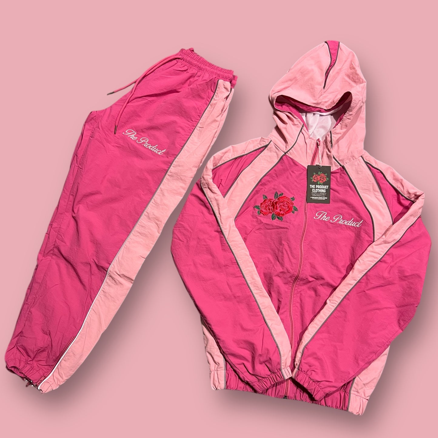 Two Tone Tracksuit - Pink