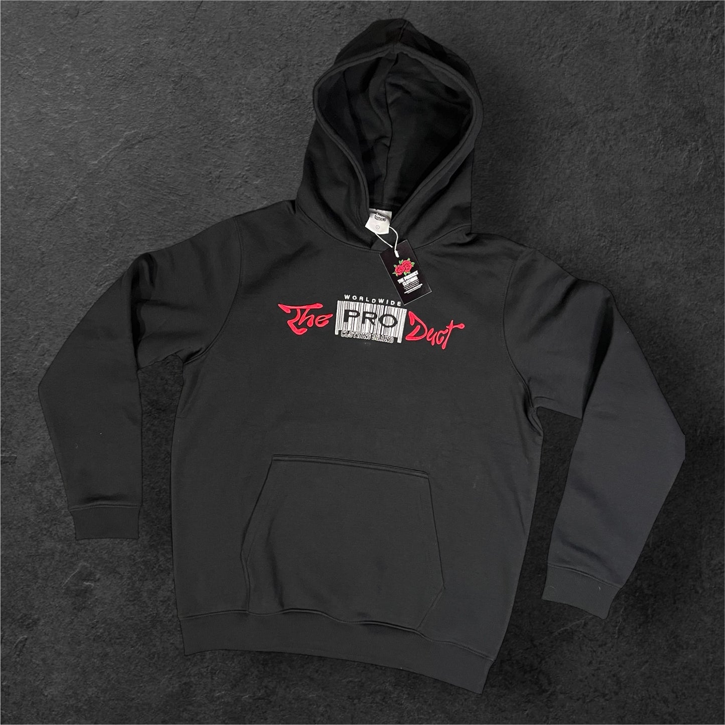 Rose Hoodie - Black
